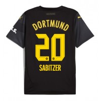 Fotbalové Dres Borussia Dortmund Marcel Sabitzer #20 Venkovní 2024-25 Krátký Rukáv